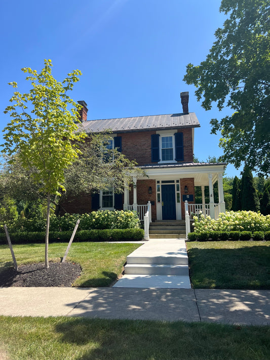 Historic Georgian architecture in New Albany Ohio